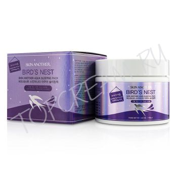 Ночная увлажняющая маска с экстрактом ласточкиного гнезда FARMSTAY Skin Another Bird's Nest Aqua Sleeping Pack
