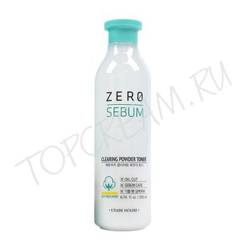 Двухфазный тоник для жирной кожи ETUDE HOUSE Zero Sebum Clearing Powder Toner Двухфазный тоник для жирной кожи ETUDE HOUSE Zero Sebum Clearing Powder Toner