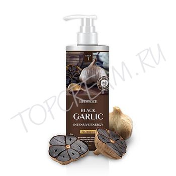 Интенсивный шампунь от выпадения волос с чёрным чесноком 1000 мл DEOPROCE Black Garlic Intensive Energy Shampoo 1000ml Интенсивный шампунь от выпадения волос с чёрным чесноком 1000 мл DEOPROCE Black Garlic Intensive Energy Shampoo 1000ml