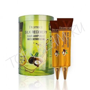 Восстанавливающая сыворотка для волос DEOPROCE Silk Recovery Hair Ampoule Восстанавливающая сыворотка для волос DEOPROCE Silk Recovery Hair Ampoule
