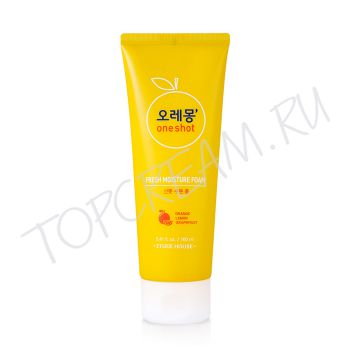 Освежающая пенка с экстрактами апельсина, лимона и грейпфрута ETUDE HOUSE O-Le-Mong One Shot Fresh Moisture Foam