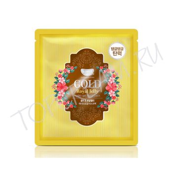 Гидрогелевая маска с золотом и маточным молочком KOELF Gold & Royal Jelly Hydro Gel Mask Pack