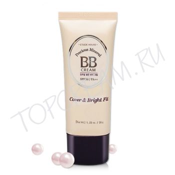 Минеральный ББ крем для яркости кожи ETUDE HOUSE Precious Mineral BB Cover & Bright Fit