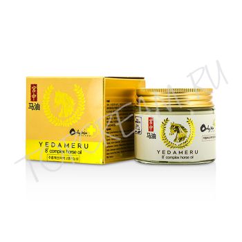 Многофункциональный крем с конским жиром FARMSTAY Yedameru 8 Complex Horse Oil Cream