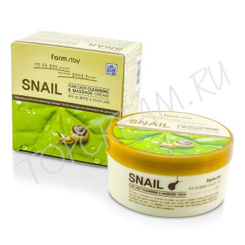 Очищающий массажный крем FARMSTAY Pure Deep Cleansing & Massage Cream