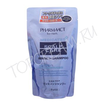 Мужской шампунь-ополаскиватель против перхоти и зуда кожи головы 350 мл PHARMAACT For Men Medicated Scalp Care Rinse in Shampoo 350ml Мужской шампунь-ополаскиватель против перхоти и зуда кожи головы 350 мл PHARMAACT For Men Medicated Scalp Care Rinse in Shampoo 350ml