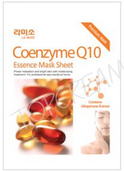 Маска с коэнзимом Q10 LA MISO Coenzyme Q10 Essence Mask Sheet Маска с коэнзимом Q10 LA MISO Coenzyme Q10 Essence Mask Sheet