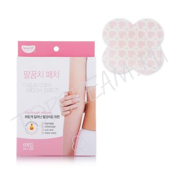 Патчи для ухода за огрубевшей кожей локтей KOELF Callus Care Elbow Patch Патчи для ухода за огрубевшей кожей локтей KOELF Callus Care Elbow Patch