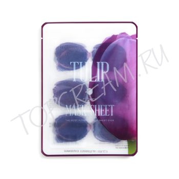 Маски-слайсы тканевые с экстрактом тюльпана KOCOSTAR Mask Sheet Tulip Маски-слайсы тканевые с экстрактом тюльпана KOCOSTAR Mask Sheet Tulip
