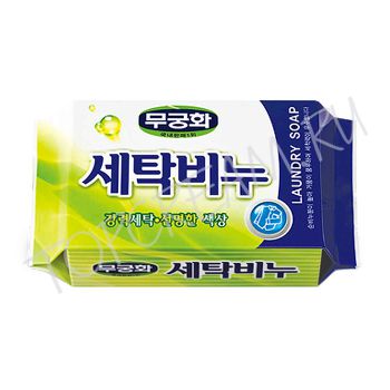 Мыло хозяйственное традиционное 230 г MUKUNGHWA Traditional Laundry Soap 230g Мыло хозяйственное традиционное 230 г MUKUNGHWA Traditional Laundry Soap 230g