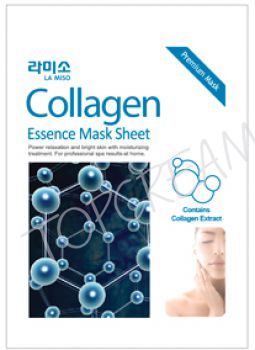 Маска с коллагеном LA MISO Collagen Essence Mask Sheet