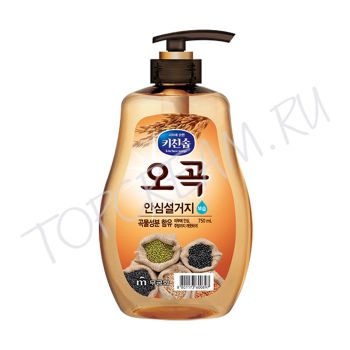 Средство для мытья посуды, овощей и фруктов Пять злаков 750 мл MUKUNGHWA Kitchensoap Five Grains Dishwashing Soap 750ml Средство для мытья посуды, овощей и фруктов Пять злаков 750 мл MUKUNGHWA Kitchensoap Five Grains Dishwashing Soap 750ml