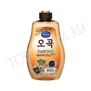 Средство для мытья посуды, овощей и фруктов Пять злаков 475 мл MUKUNGHWA Kitchensoap Five Grains Dishwashing Soap 475ml