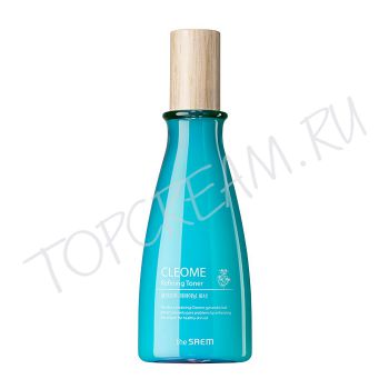 Тонер для лица с экстрактом клеомы THE SAEM Cleome Refining Toner