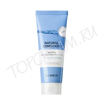 Пенка для умывания с активным водородом воды и углем бамбука THE SAEM Natural Condition Sparkling Anti-dust Cleansing