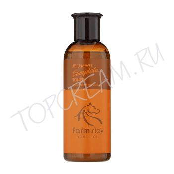 Комплексный тонер с лошадиным жиром FARMSTAY Jeju Mayu Complete Toner