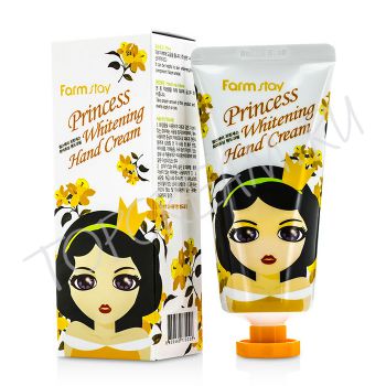 Отбеливающий крем для рук FARMSTAY Princess Whitening Hand Cream