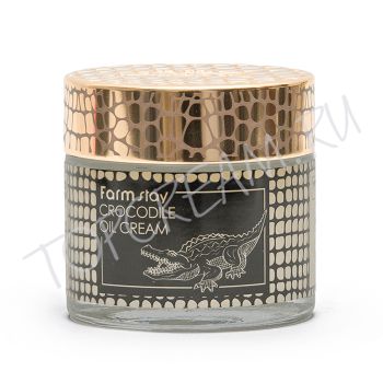 Крем с крокодильим жиром FARMSTAY Crocodile Oil Cream