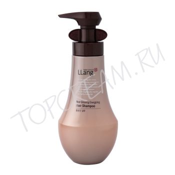 Энергетический шампунь с экстрактом 6-летнего красного женьшеня LLANG Red Ginseng Energizing Hair Shampoo