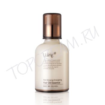 Энергетическое масло-эссенция с экстрактом 6-летнего красного женьшеня LLANG Red Ginseng Energizing Hair Oil Essence