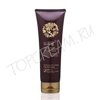 Шампунь для лечения и роста волос 250 мл LLANG Red Ginseng Pure Healing Hair Shampoo 250ml