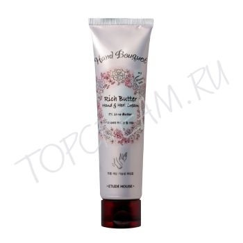 Крем для рук и ног питательный ETUDE HOUSE Hand Bouquet Rich Butter Hand & Heel Cream