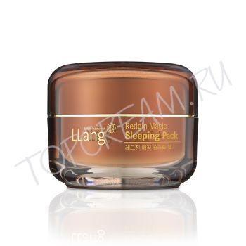 Ночная крем-маска с вытяжкой из 6-летнего красного женьшеня LLANG Redgin Magic Sleeping Pack