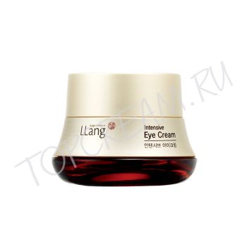 Интенсивный крем с вытяжкой из 6-летнего красного женьшеня для омоложения кожи вокруг глаз LLANG Intensive Eye Cream