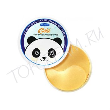 Патчи для кожи вокруг глаз гидрогелевые с золотом MILATTE Fashiony Gold Hydrogel Eye Patch Патчи для кожи вокруг глаз гидрогелевые с золотом MILATTE Fashiony Gold Hydrogel Eye Patch