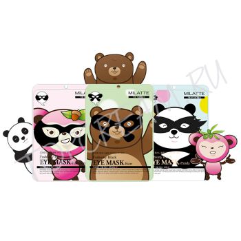Маска для кожи вокруг глаз MILATTE Fashiony Black Eye Mask Маска для кожи вокруг глаз MILATTE Fashiony Black Eye Mask