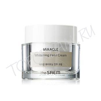 Крем дневной осветляющий с жемчугом THE SAEM Miracle Whitening Pearl Cream