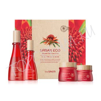Набор уходовый с экстрактом телопеи THE SAEM Urban Eco Waratah Skin Care 3 Set