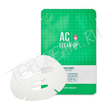 Маска тканевая для проблемной кожи ETUDE HOUSE AC Clean Up Mask Sheet
