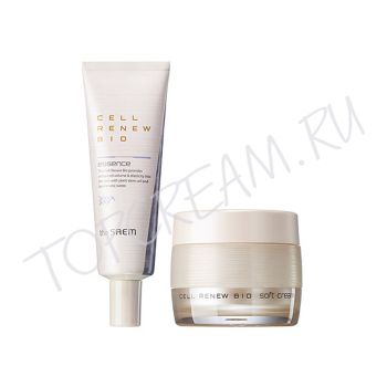 Набор уходовый антивозрастной крем + эссенция THE SAEM Cell Renew Bio Soft Cream Special Set N2