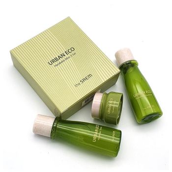 Набор миниатюр с экстрактом новозеландского льна THE SAEM Urban Eco Harakeke Mini 3 Set Набор миниатюр с экстрактом новозеландского льна THE SAEM Urban Eco Harakeke Mini 3 Set
