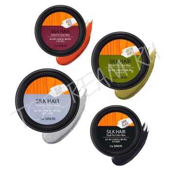 Воск для волос оттеночный THE SAEM Silk Hair Style Fix Color Wax