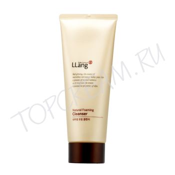 Пенка для умывания с вытяжкой из 6-летнего красного женьшеня LLANG Natural Foaming Cleanser
