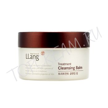Лечебный очищающий бальзам с вытяжкой из 6-летнего красного женьшеня LLANG Treatment Cleansing Balm