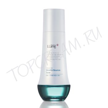 Увлажняющий тоник с экстрактом 6-летнего женьшеня и семенами лотоса LLANG Ginseno: Soo Waterful Bounce Toner