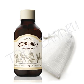 Очищающее средство в форме шариков + сеточка для взбивания пены LLANG Set For Cleaning Of The Skin