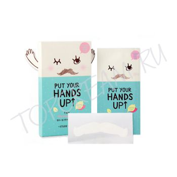 Патчи восковые для удаления "усиков" над губой ETUDE HOUSE Put Your Hands Up Face Waxing Patch Патчи восковые для удаления "усиков" над губой ETUDE HOUSE Put Your Hands Up Face Waxing Patch