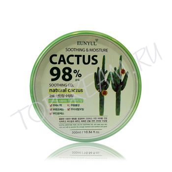 Многофункциональный гель с экстрактом кактуса 98% EUNYUL Cactus Moisture Soothing Gel 98% Многофункциональный гель с экстрактом кактуса 98% EUNYUL Cactus Moisture Soothing Gel 98%