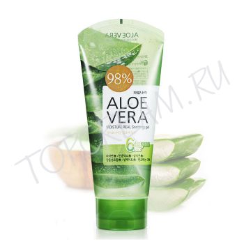 Универсальный гель с алоэ вера 150 мл WELCOS Aloe Vera Moisture Real Soothing Gel 150ml Универсальный гель с алоэ вера 150 мл WELCOS Aloe Vera Moisture Real Soothing Gel 150ml