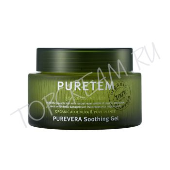 Успокаивающий гель с экстрактом алоэ вера WELCOS Puretem Purevera Soothing Gel