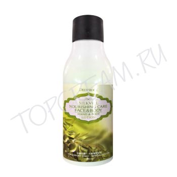 Питательный лосьон для кожи рук и ног DEOPROCE Silkvill Nourishing Care Face & Body Hand & Foot Lotion Питательный лосьон для кожи рук и ног DEOPROCE Silkvill Nourishing Care Face & Body Hand & Foot Lotion