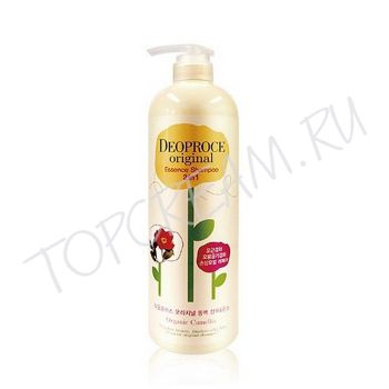 Шампунь-бальзам 2 в 1 с маслом камелии DEOPROCE Original Essence 2 in 1 Shampoo Camellia Шампунь-бальзам 2 в 1 с маслом камелии DEOPROCE Original Essence 2 in 1 Shampoo Camellia