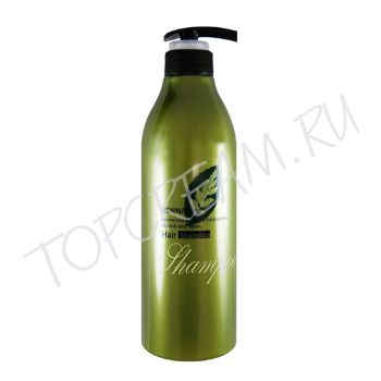 Увлажняющий шампунь с хной и керамидами FLOR DE MAN Henna Hair Shampoo