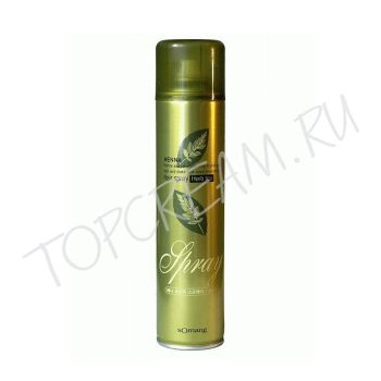 Укрепляющий лак для волос FLOR DE MAN Henna Hair Spray Herb Tea