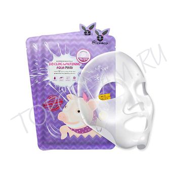 Осветляющая увлажняющая маска ELIZAVECCA Milky Piggy Bio Cling Whitening Aqua Mask Осветляющая увлажняющая маска ELIZAVECCA Milky Piggy Bio Cling Whitening Aqua Mask