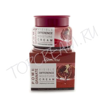 Увлажняющий крем с экстрактом граната FARMSTAY Visible Difference Moisture Cream Pomegranate